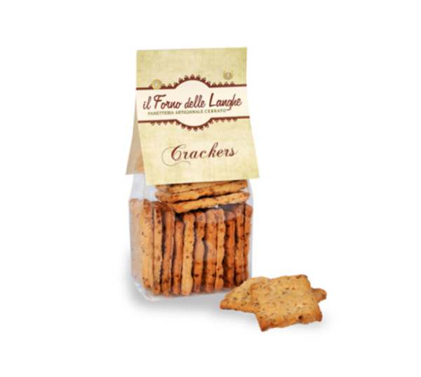 Crackers salati al Sesamo - Pasticceria artigianale Cerrato