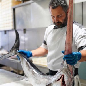 Sugo di pesce spada dell'adriatico al coltello - Disolocibo