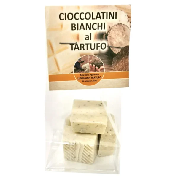 Cioccolatini bianchi al tartufo - Lunigiana Tartufi