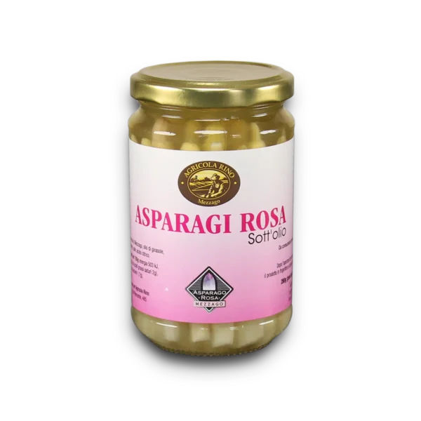 Asparago rosa di Mezzago sott'olio - Agricola Rino